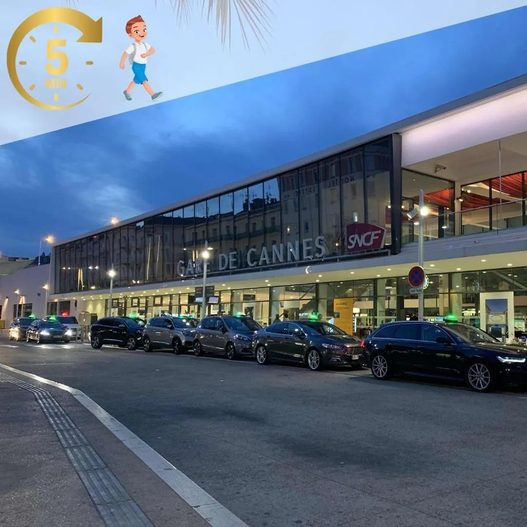 Studio Centre Ville A 5Min Plages, Palais Et Gare Cannes